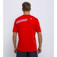 DROP SHOT T-SHIRT CINZENTA INVICTUS PADDLE VESTUÁRIO PADELPOINT DROP SHOT T-SHIRT CINZENTA INVICTUS PADDLE VESTUÁRIO