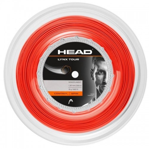 200m Head Lynx Tour String Reel 1.30mm Orange