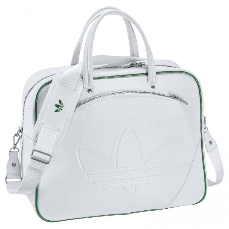 Bolso Adidas Originals Bowling Blanco  Offre - Pas cher