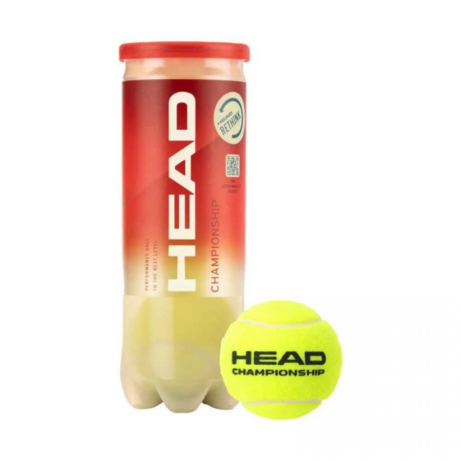 3-Ball Pot Head Campeonato de Tênis  Oferta + Barato