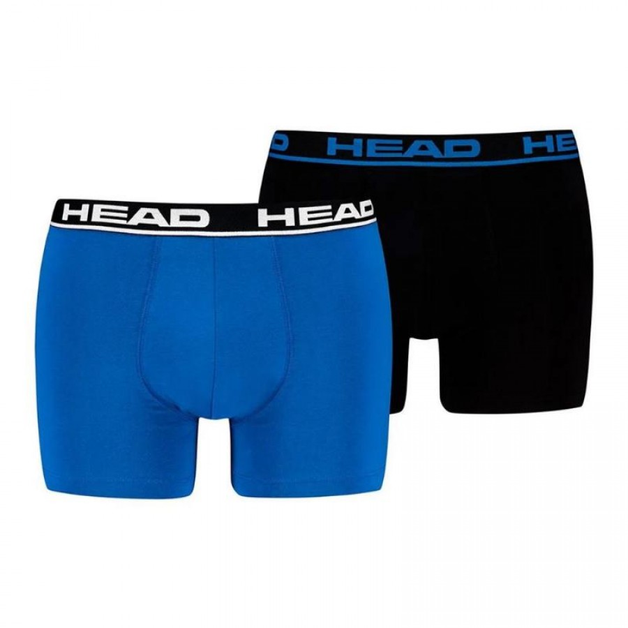 Head Basic Blue Indigo Black Boxers 2 Units  Offer + Cheap