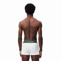 Boxer Lacoste Noir Blanc Gris Vigore 3 unités  Offre - Pas cher