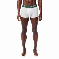 Boxer Lacoste Noir Blanc Gris Vigore 3 unités  Offre - Pas cher