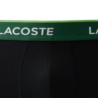 Lacoste Black Green Boxers 3 Unidades