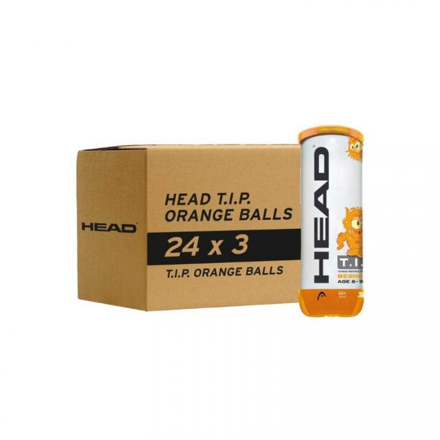 Cajon 72 Balls - 24 Barche da 3 pz - Head T.I.P. Orange