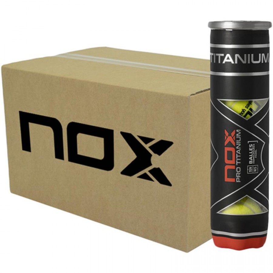 Cajon 96 Bolas - 24 Recipientes de 4 pcs - Nox Pro Titanium