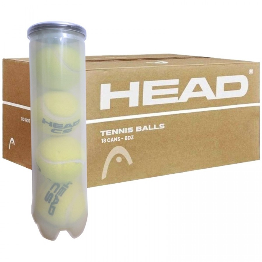 Cajon 72 Pelotas - 18 Botes de 4 uds - Head CS  Offerta + Economico