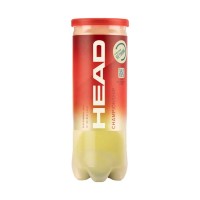 Caixa 72 Bolas - 24 Frascos de 3 pecas - Head Championship Tennis  Oferta + Barato