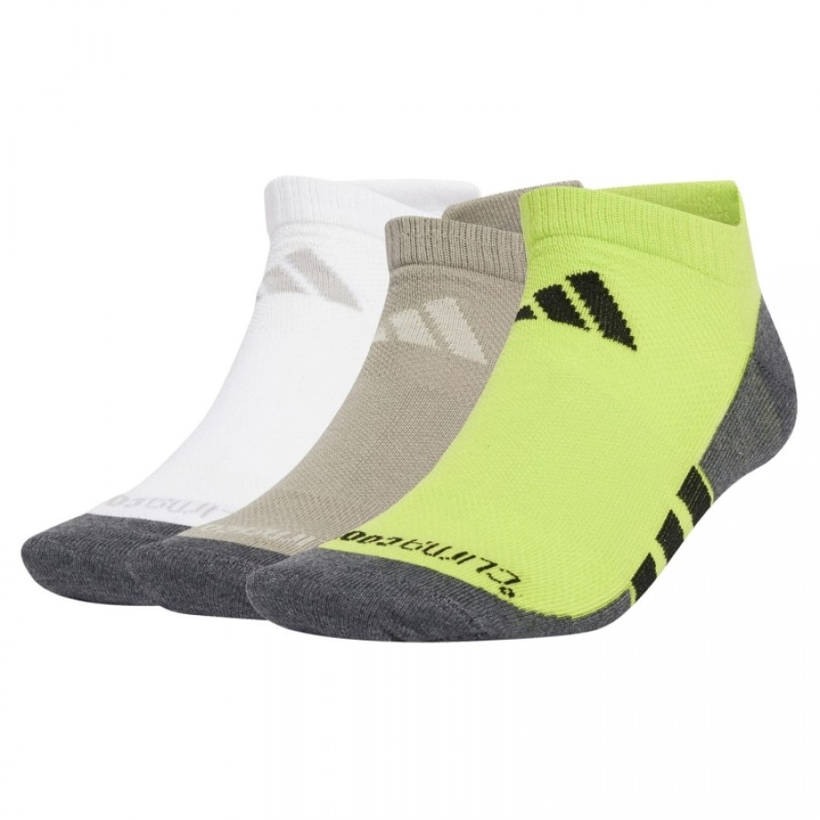 Calcetines Adidas Climacool Low Cut Putty Beige 3 Pares  Oferta + Barato