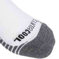 Calcetines Adidas Cushioned Crew Rojo Negro Blanco 3 Pares  Oferta + Barato
