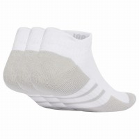 Calcetines Adidas Essentials Cushioned Low Blanco Gris 3 Pares  Oferta + Barato