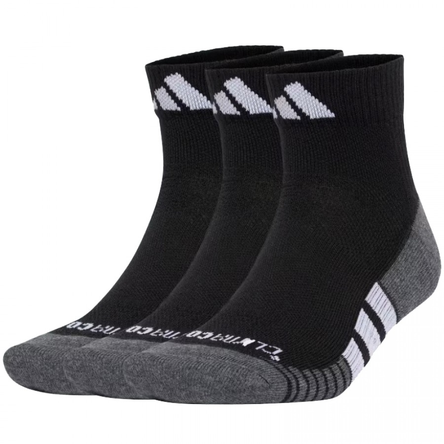 Calcetines Adidas Performance Climacool Quarter Negro 3 Pares  Offre - Pas cher