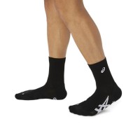 Calcetines Asics Crew Court Negro 1 Par  Offre - Pas cher