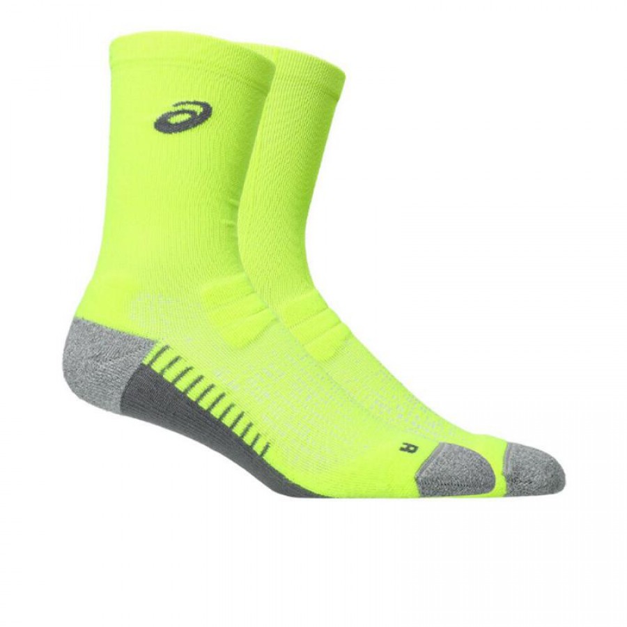Calcetines Asics Performance Crew Amarillo Fluor 1 Par  Oferta + Barato