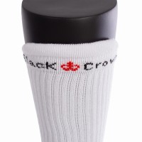 Chaussettes Black Crown Premium High White 1 paire  Offre - Pas cher