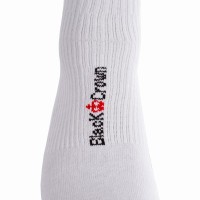 Chaussettes Black Crown Premium High White 1 paire  Offre - Pas cher
