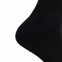 Black Crown Premium High Black Socks 1 Pair  Offer + Cheap