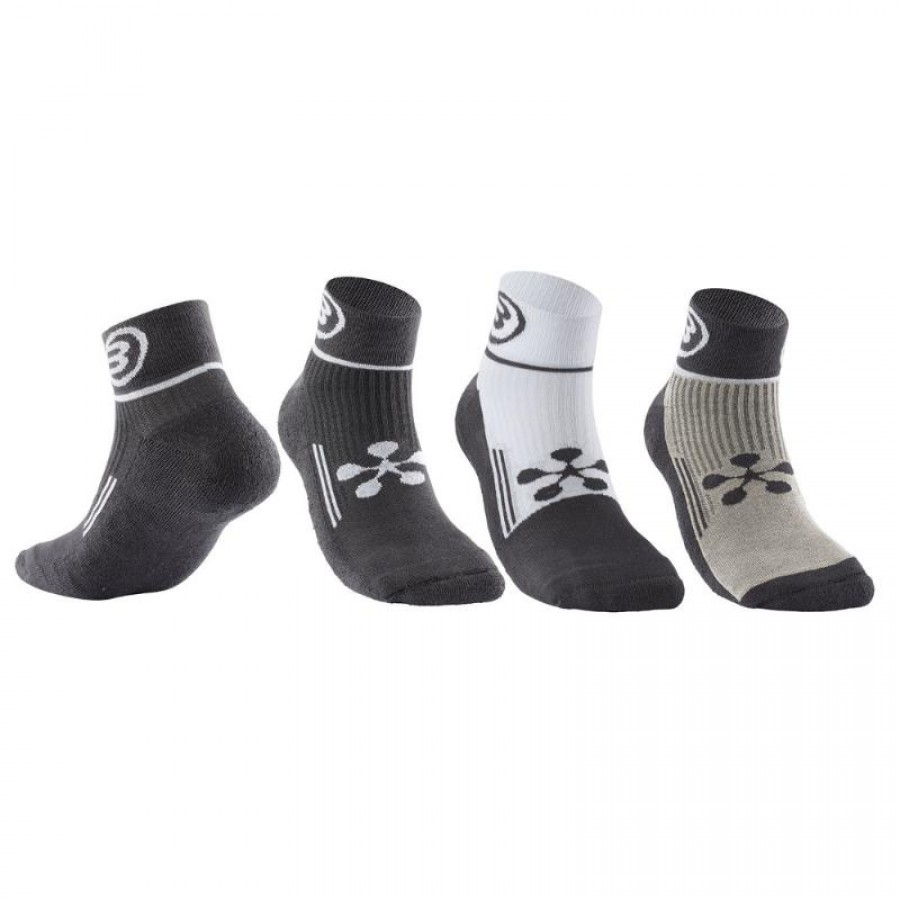 Chaussettes de padel Bullpadel Premier BPPMR2501 3 paires  Offre - Pas cher