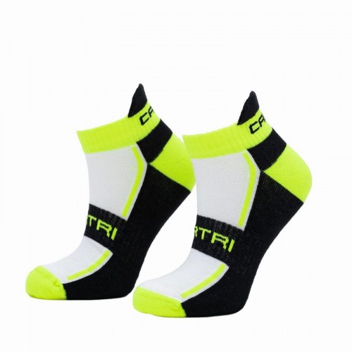 Cartri Slash Crew White Fluor Socks 1 Pair