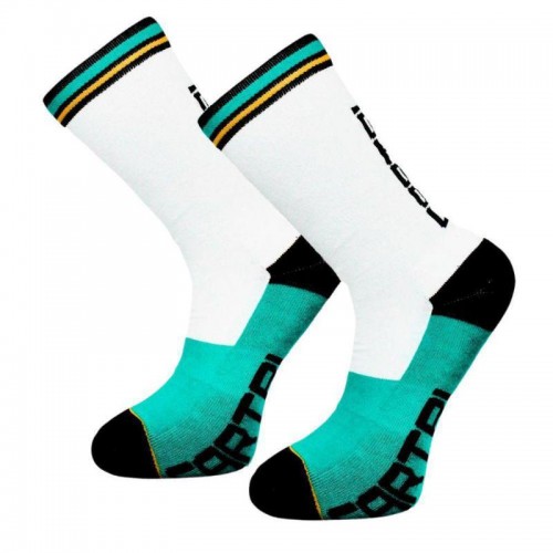 Cartri Titus High White Green Socks 1 Pair