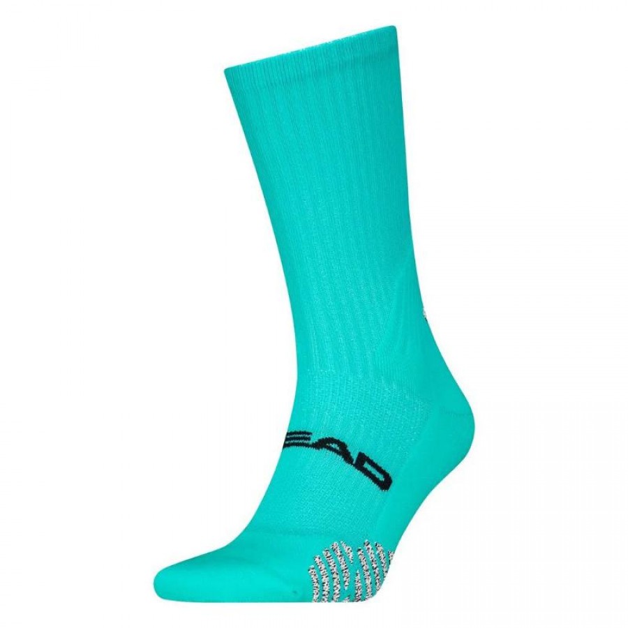 Head Performance Padel Crew Blue Aqua Socks 1 Pair  Offer + Cheap