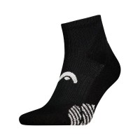 Calcetines Head Performance Padel Quarter Negro 1 Par  Offre - Pas cher