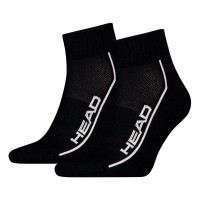 Calcetines Head Performance Quarter Negro 2 Pares  Offer + Cheap