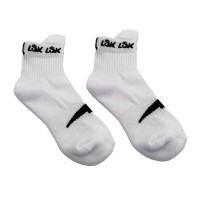 Meias Curtas Lok Accent Brancas 1 Par  Oferta + Barato
