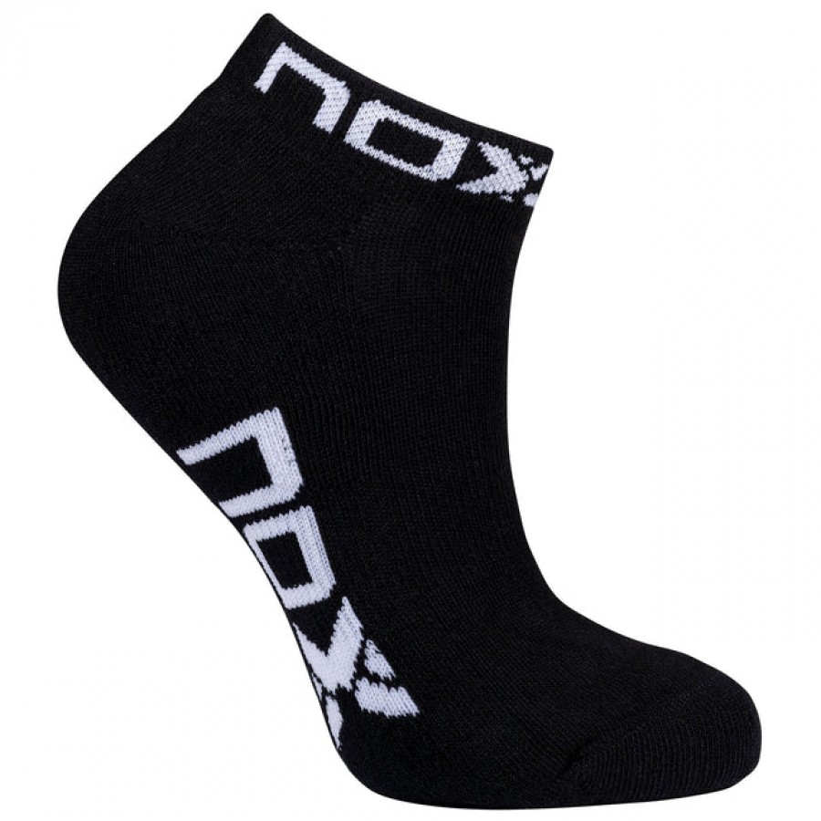Nox Chaussettes Cheville Noir Blanc 1 Paire  Offre - Pas cher