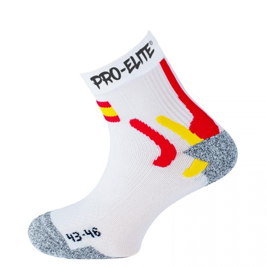Meias Pro Elite Coolmax Espanha 1 Par  Oferta + Barato