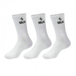 Siux Basic 26 Meias de Haste Alta Brancas 3 pares