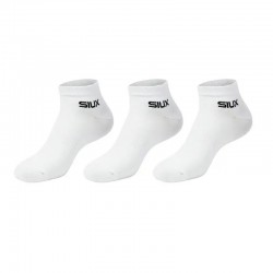 Siux Basic 26 Meias Curtas Brancas 3 pares