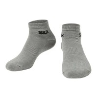Siux Basic 26 Meias Curtas Cinza 3 Pares