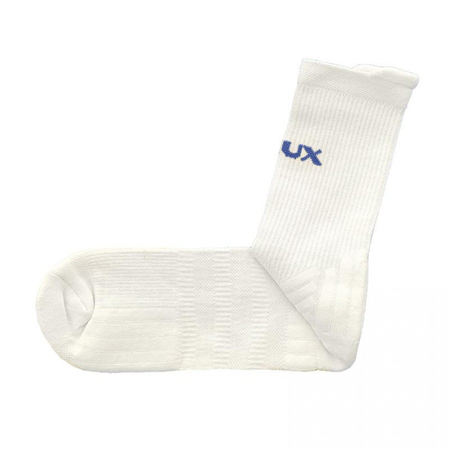 Meias Compridas Siux Reveal Branco Azul 2 Pares  Oferta + Barato