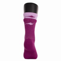 Chaussettes doubles violettes Softee 1 paire