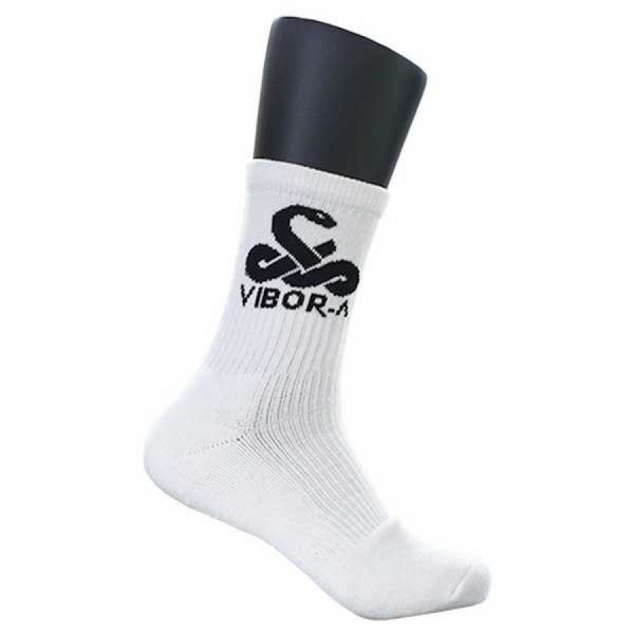 Sebora Socks Medium Cane Premium White 1 Pair PADELPOINT Sebora Socks Medium Cane Premium White 1 Pair