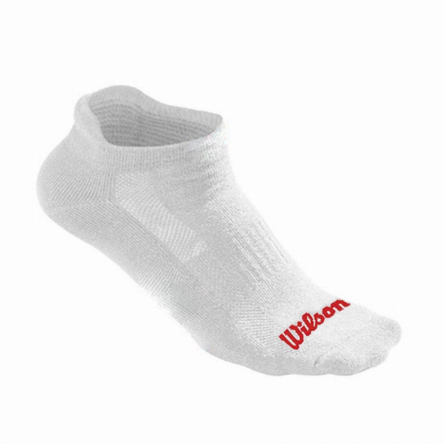 Calcetines Wilson No Show Blanco 3 Pares Mujer  Oferta + Barato
