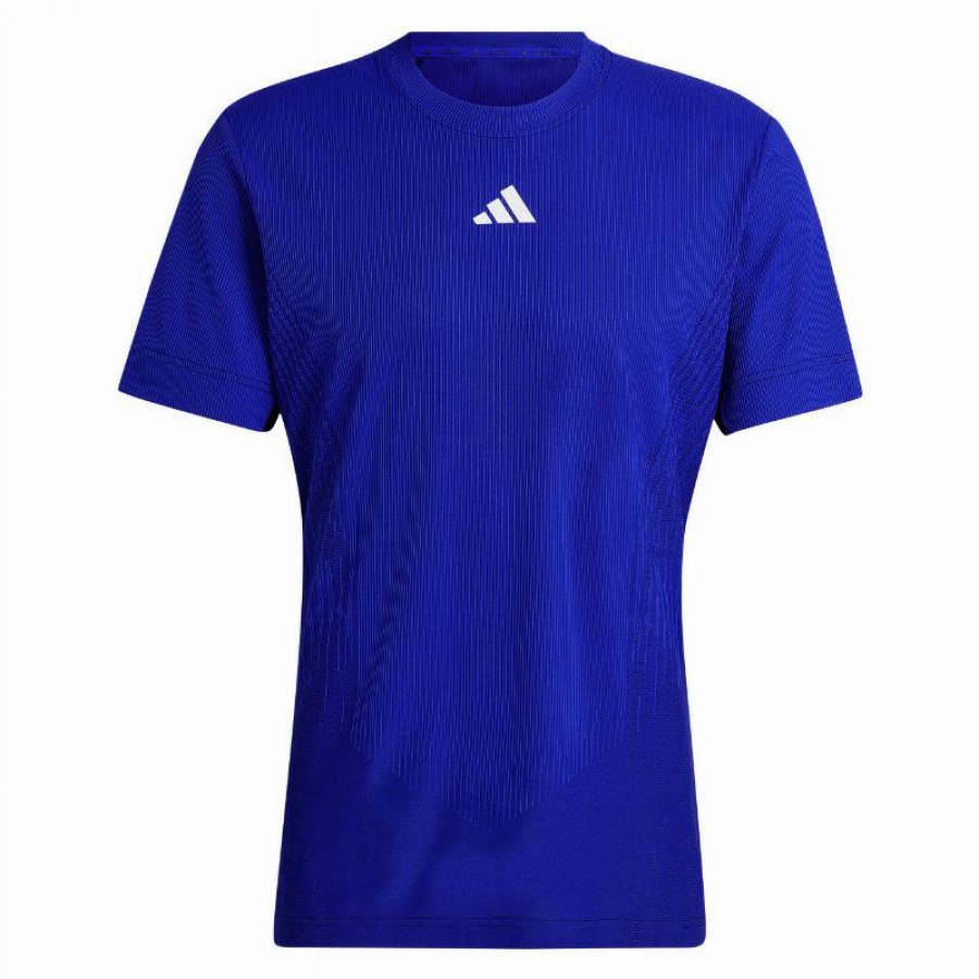 Adidas Airchill Pro Blue Black T-shirt  Offer + Cheap