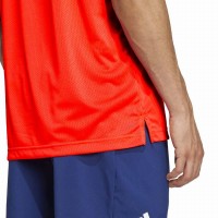 Camiseta Adidas Club Climacool Vermelha  Oferta + Barato