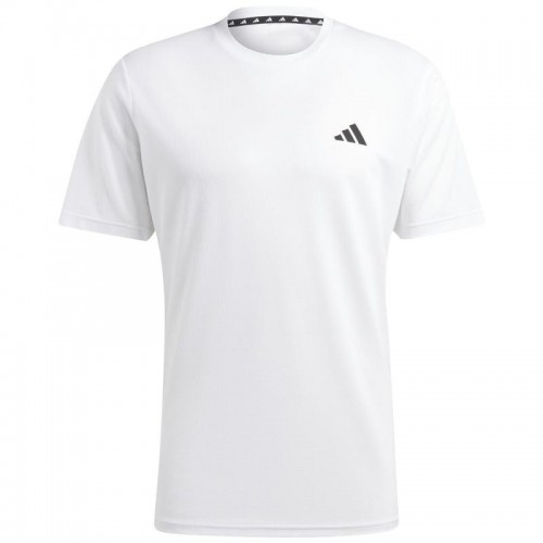 Adidas Essentials Base White Black T-Shirt
