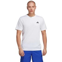 Camiseta Adidas Essentials Base Blanco Negro  Oferta + Barato