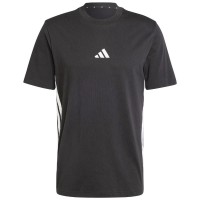Adidas Essentials Maglietta Nera Bianca  Offerta + Economico