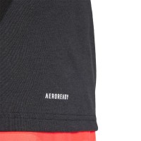 Camiseta Adidas Essentials Preta Vermelha  Oferta + Barato