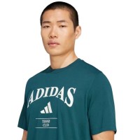 Adidas Heritage Graphic Green T-Shirt  Offer + Cheap