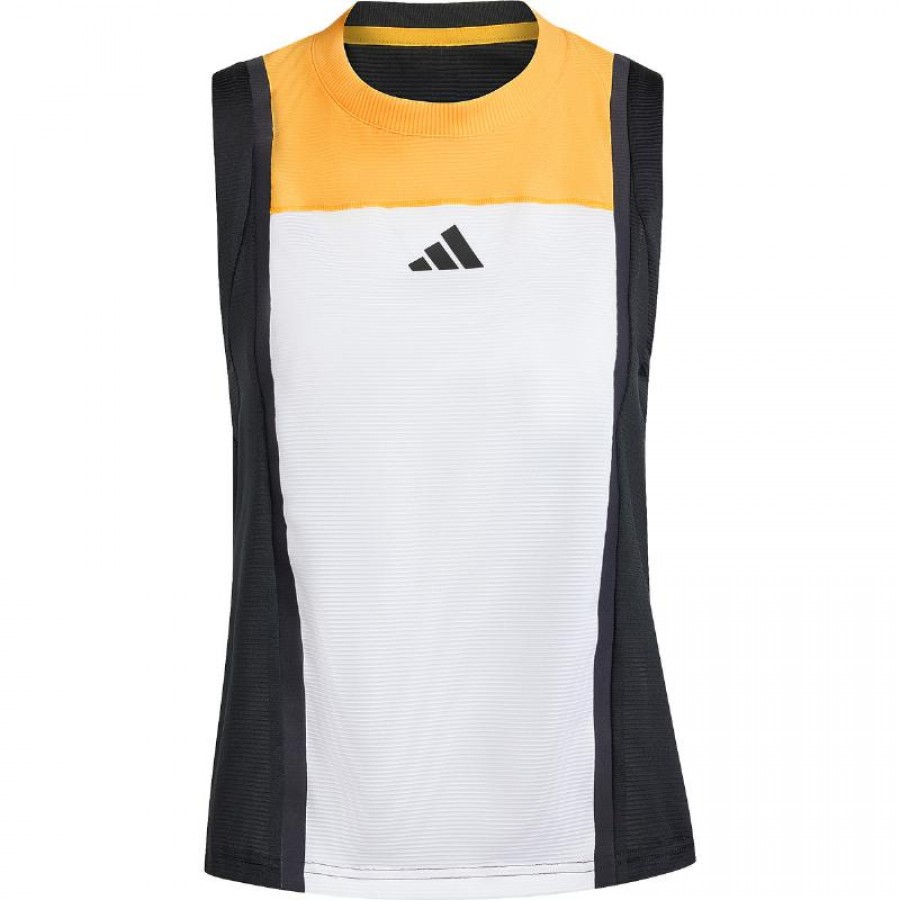 T-shirt Femme Adidas Match Pro Blanc Orange Noir  Offre - Pas cher