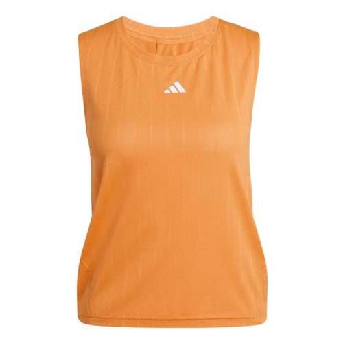 Camiseta Feminina Laranja Adidas Match Pro