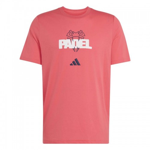 Adidas Padel Graphic Crimson Red T-shirt