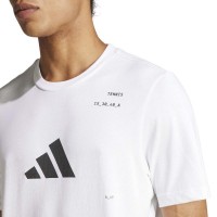 Camiseta Adidas Tennis Category Graphic White  Oferta + Barato