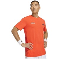 Camiseta Adidas Tennis Hot Egg Naranja