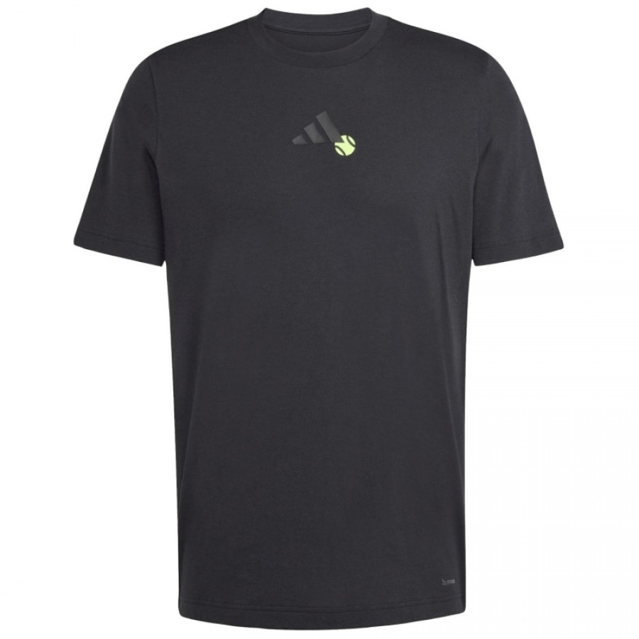Camiseta Adidas TNS JEU Preta  Oferta + Barato